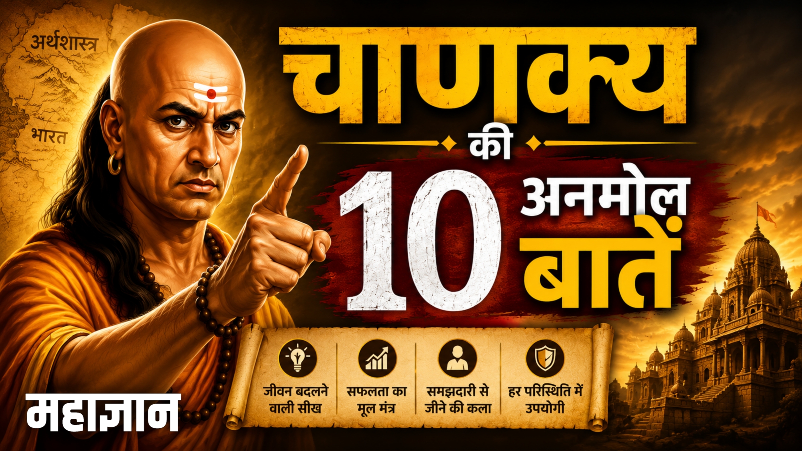 चाणक्य की 10 अनमोल बातें