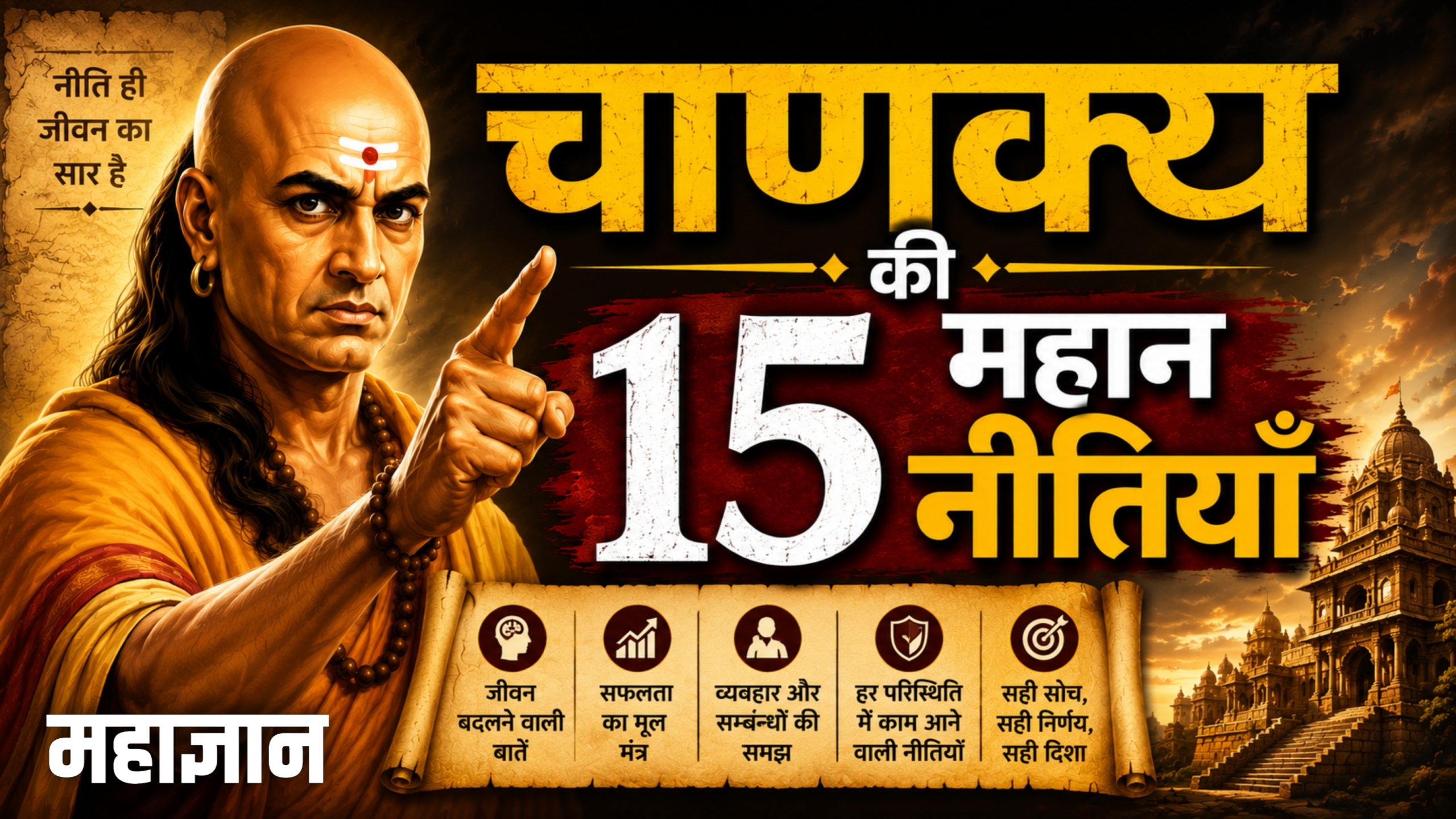 चाणक्य की 15 महान नीतियाँ