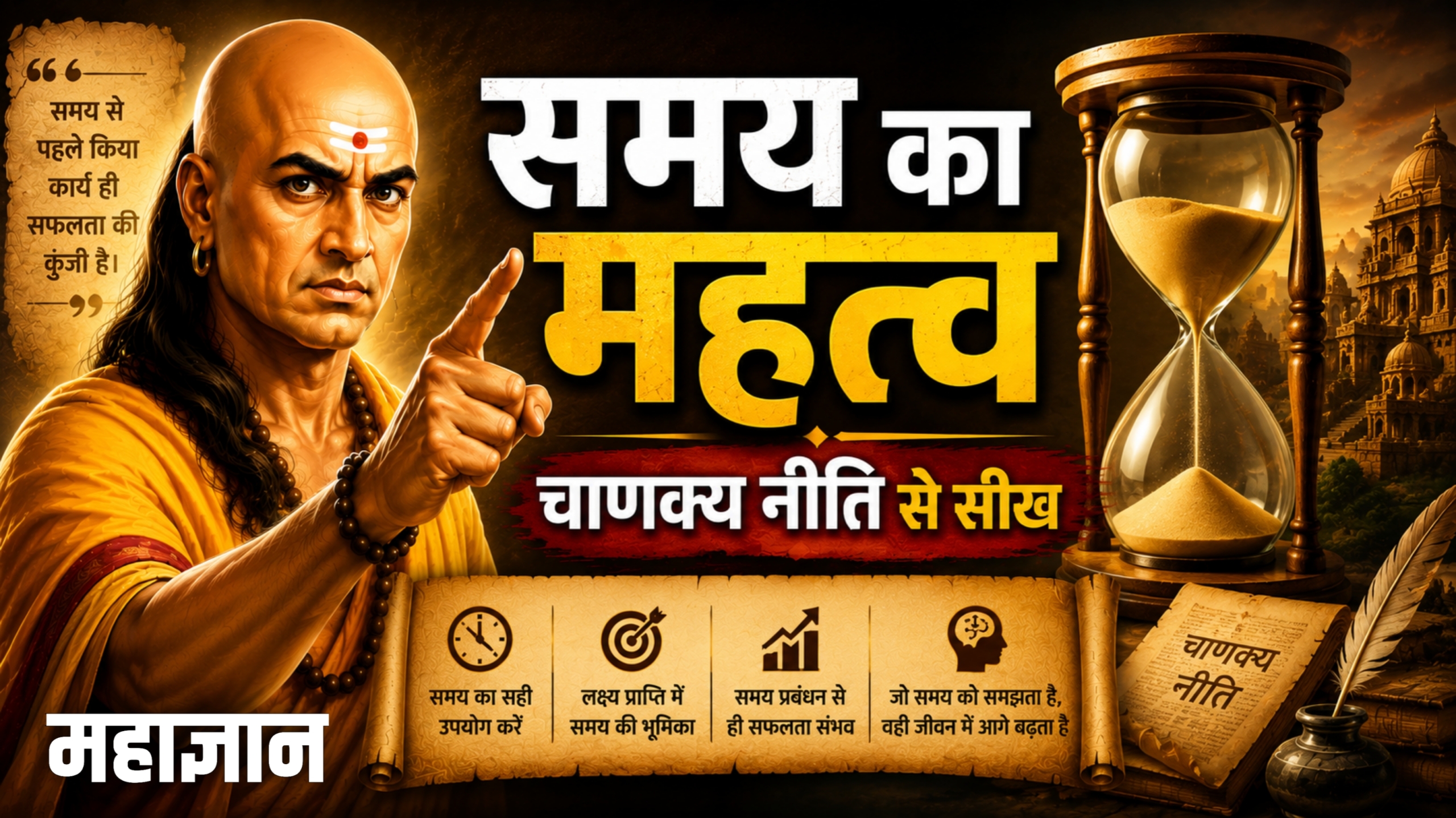 समय का महत्व – चाणक्य नीति से सीख
