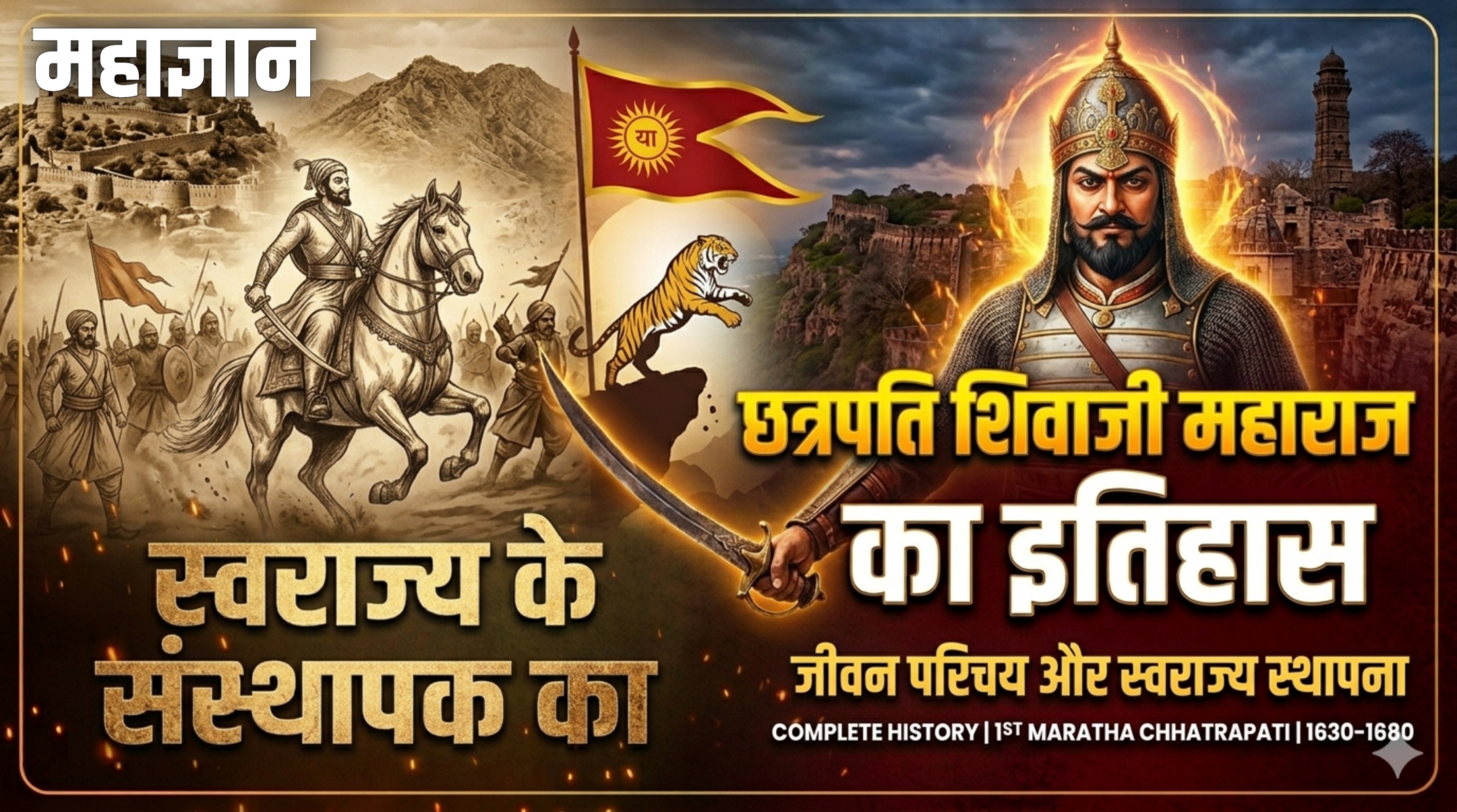 छत्रपति शिवाजी महाराज का इतिहास और जीवन परिचय