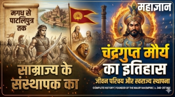 चंद्रगुप्त मौर्य का इतिहास और जीवन परिचय