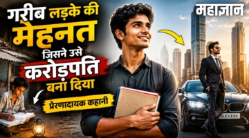 गरीब लड़के की मेहनत जिसने उसे करोड़पति बना दिया