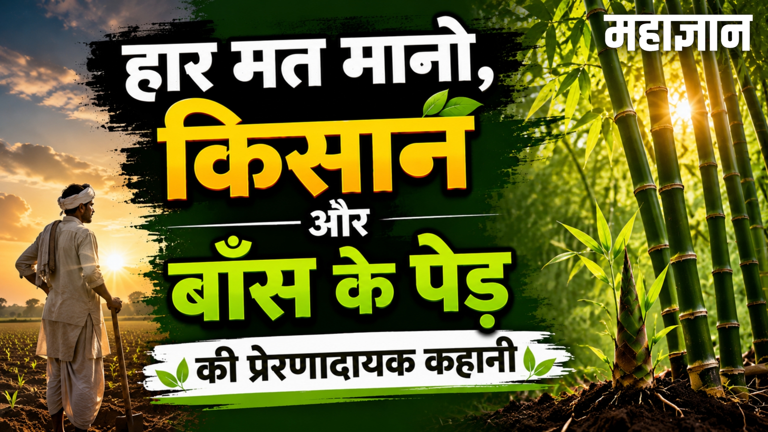 हार मत मानो — किसान और बाँस के पेड़ की प्रेरणादायक कहानी