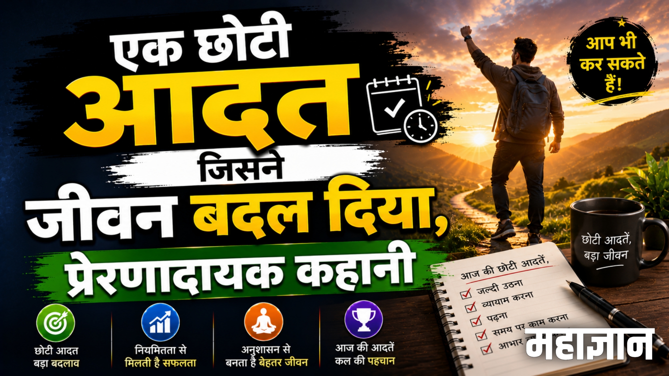 एक छोटी आदत जिसने जीवन बदल दिया – प्रेरणादायक कहानी